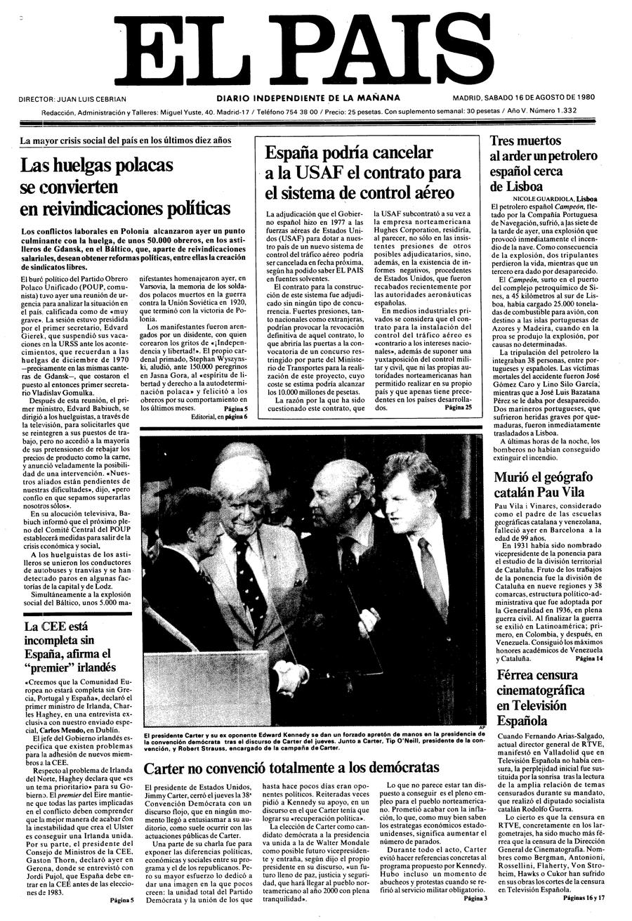 16 de Agosto de 1980