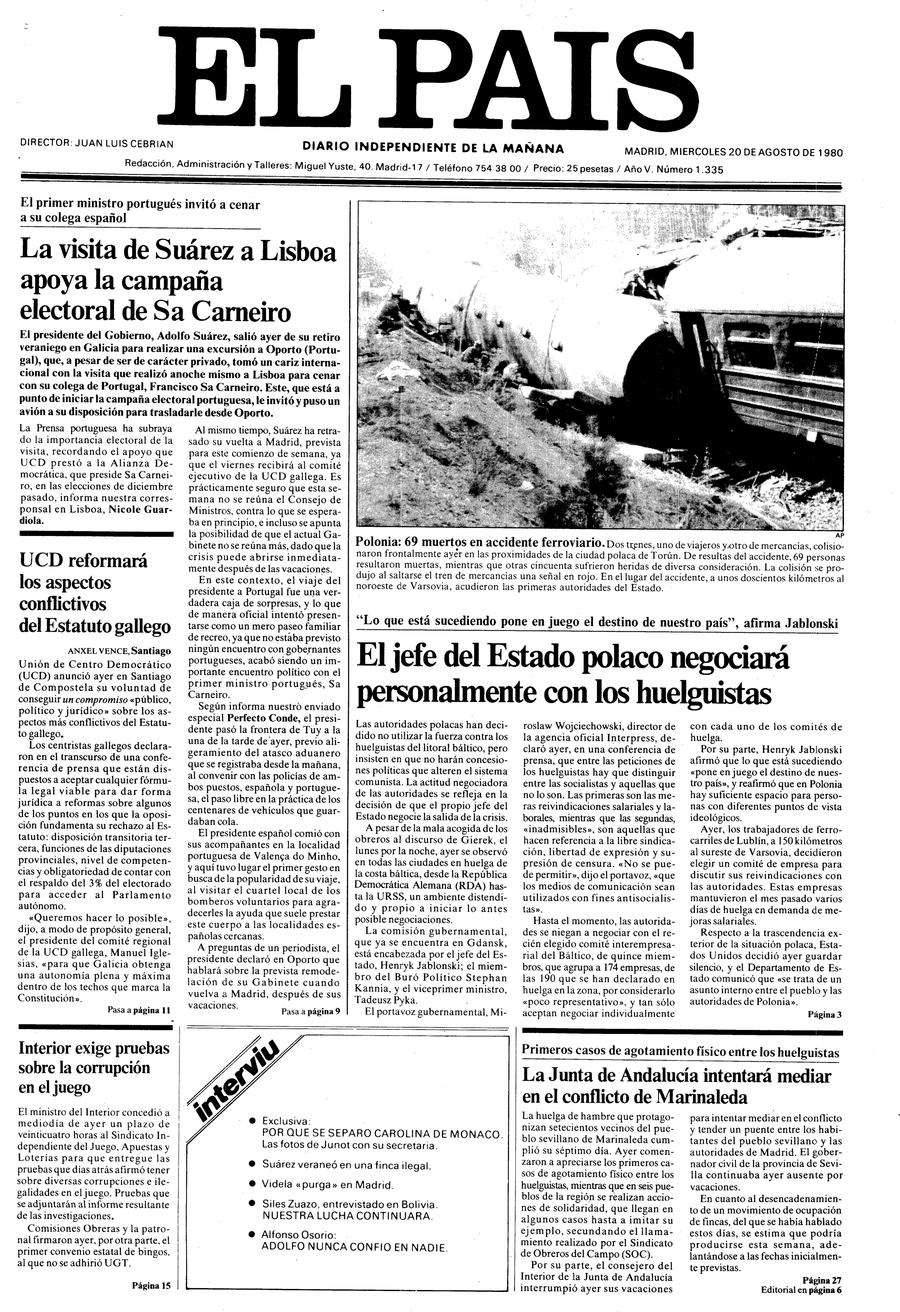 20 de Agosto de 1980