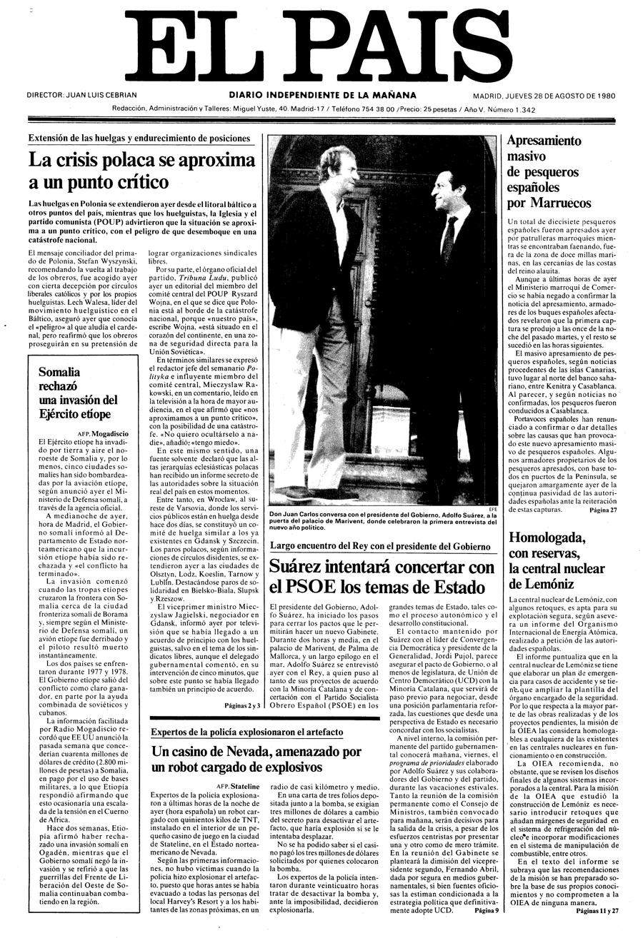 28 de Agosto de 1980