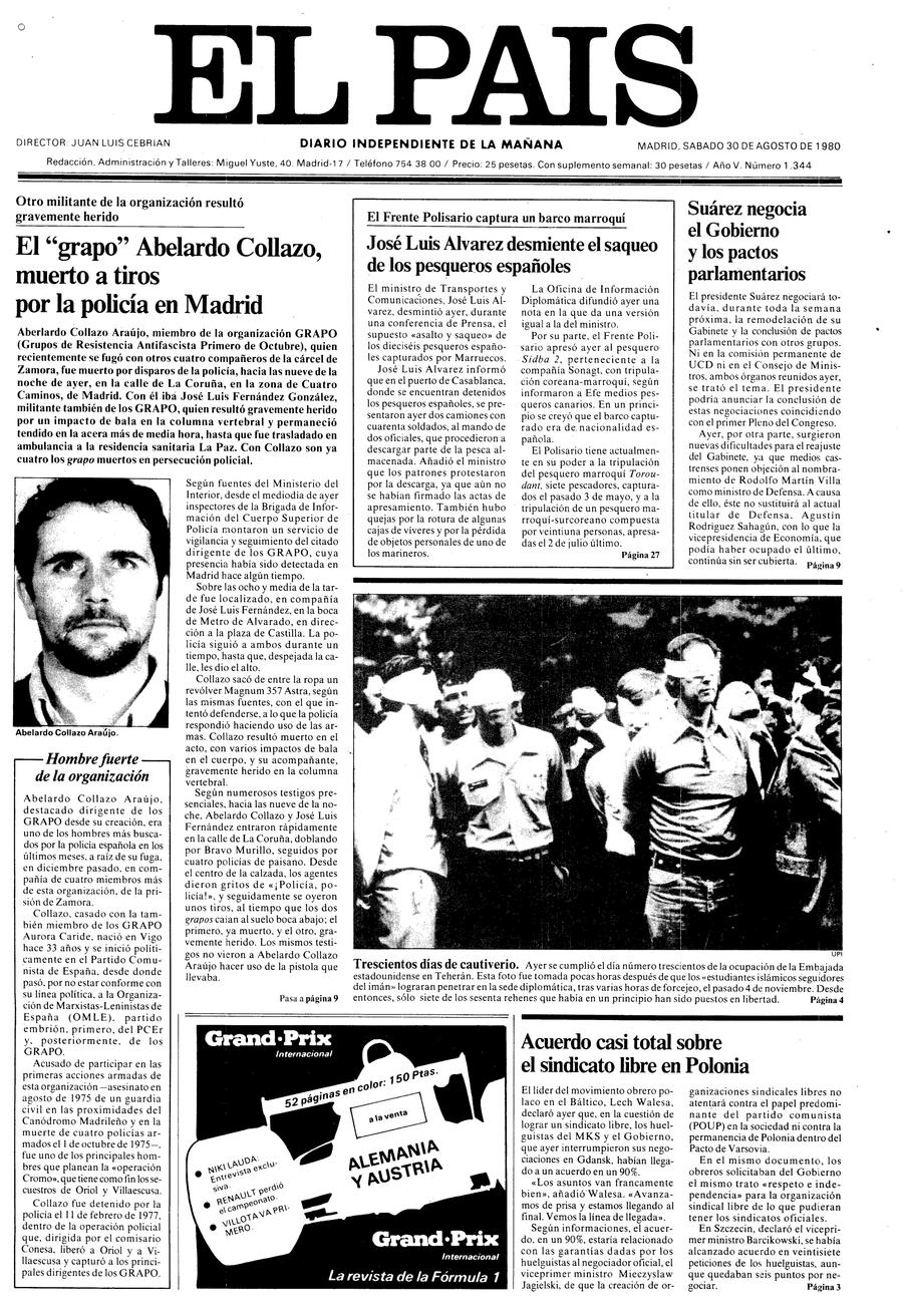 30 de Agosto de 1980