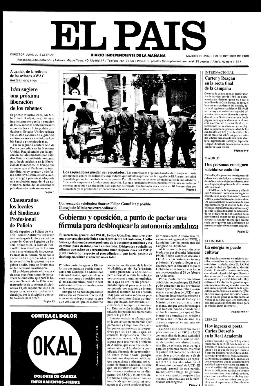 19 de Octubre de 1980