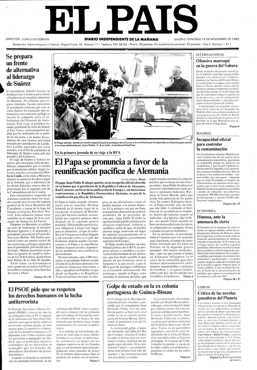 16 de Noviembre de 1980