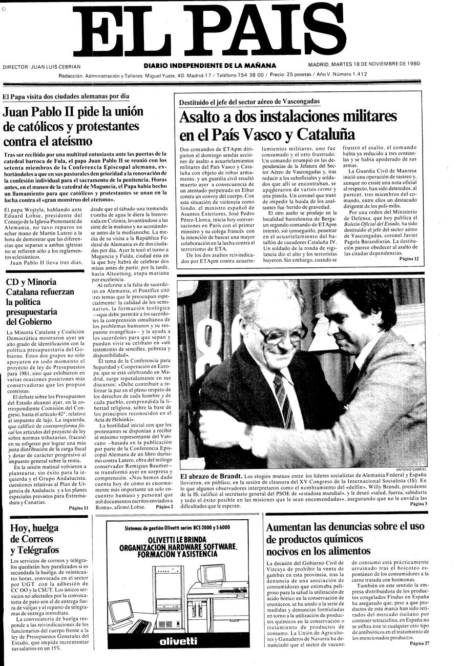 18 de Noviembre de 1980