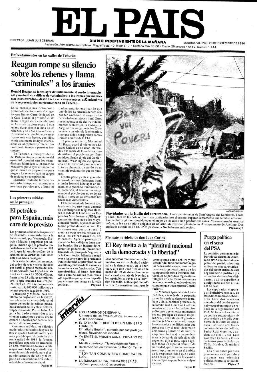 26 de Diciembre de 1980