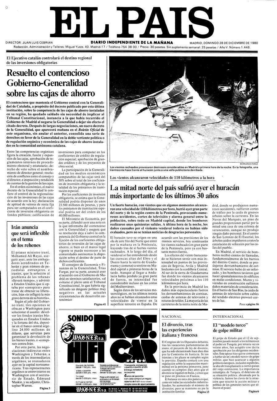 28 de Diciembre de 1980
