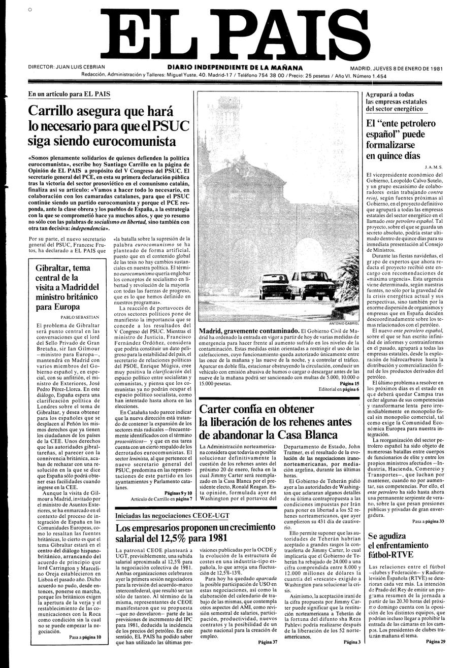 8 enero 1981