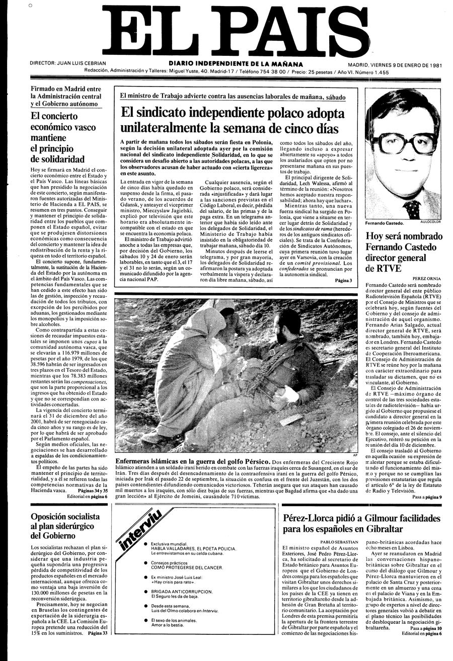 9 enero 1981
