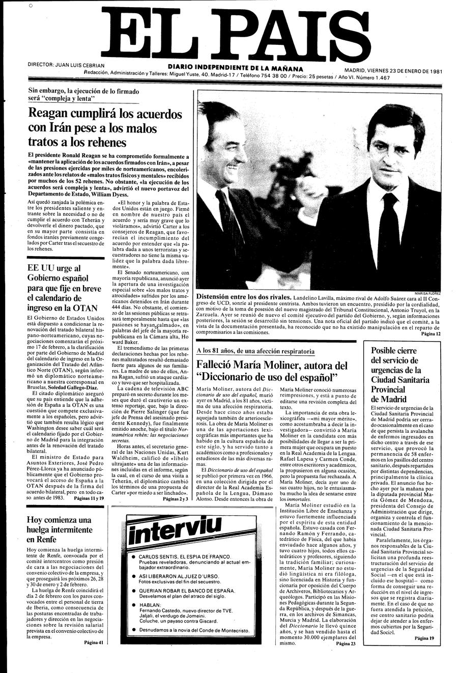 23 enero 1981