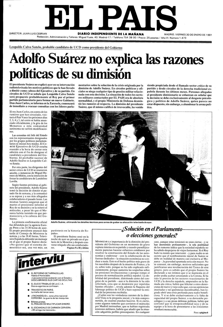 30 enero 1981