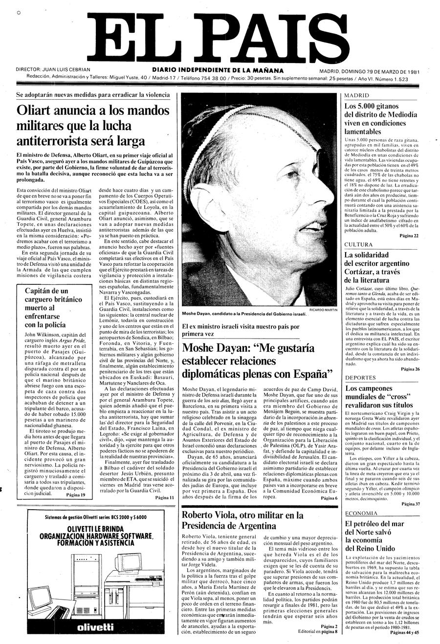 29 de Marzo de 1981