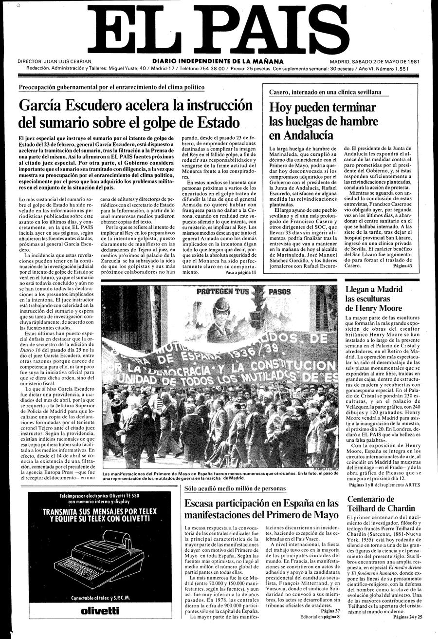 2 de Mayo de 1981