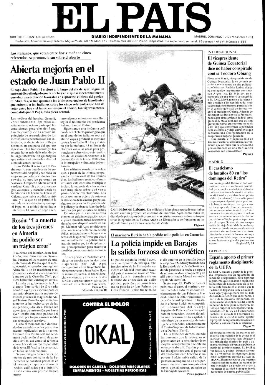 17 de Mayo de 1981