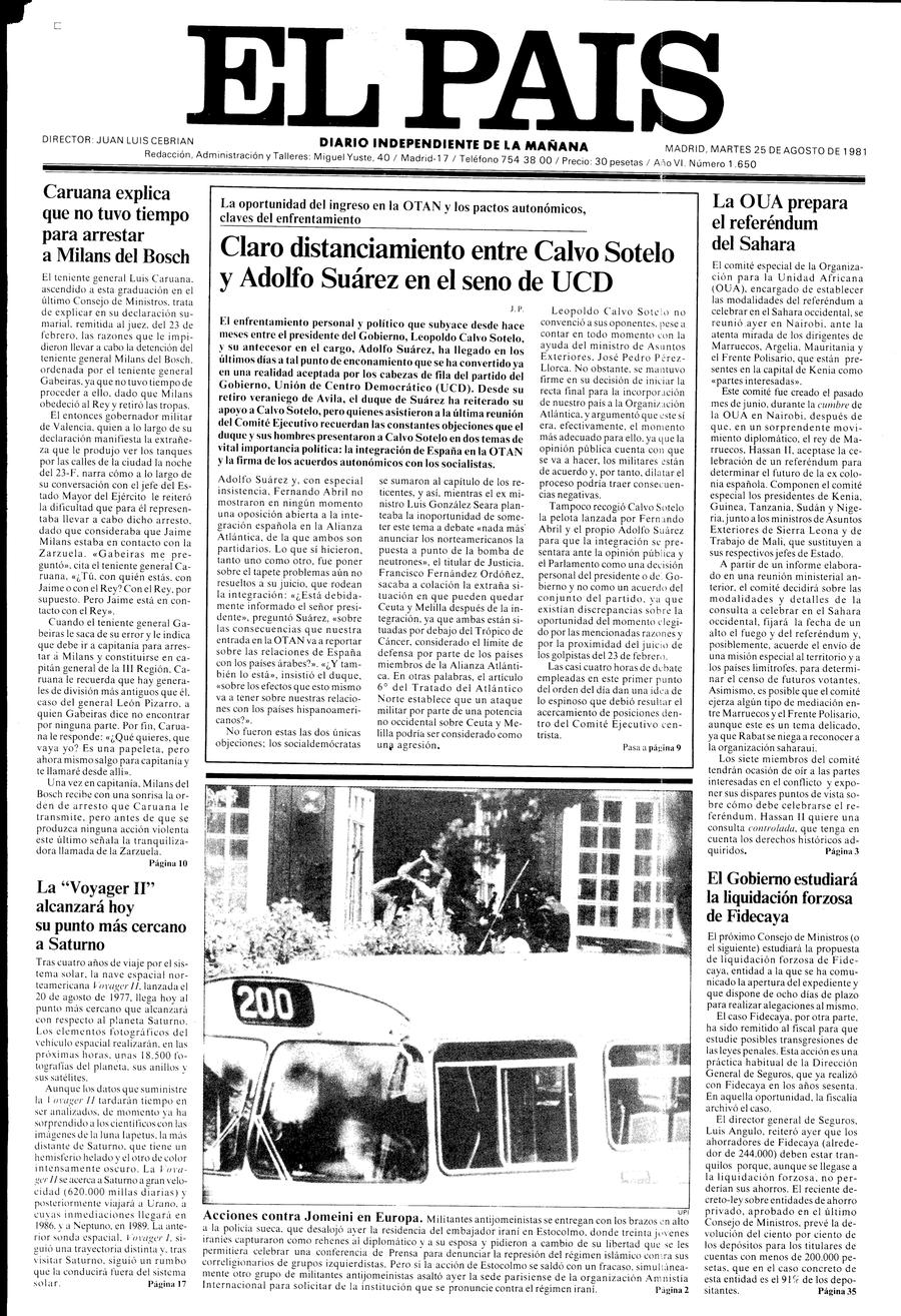 25 de Agosto de 1981