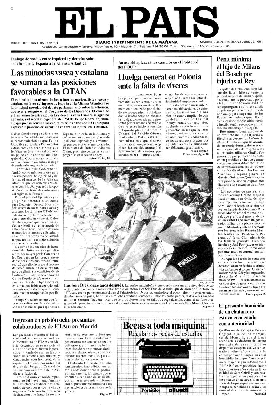 29 de Octubre de 1981