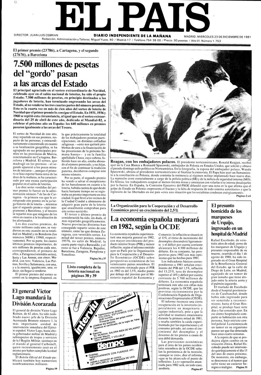 23 de Diciembre de 1981