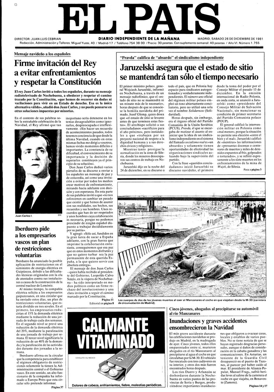 26 de Diciembre de 1981