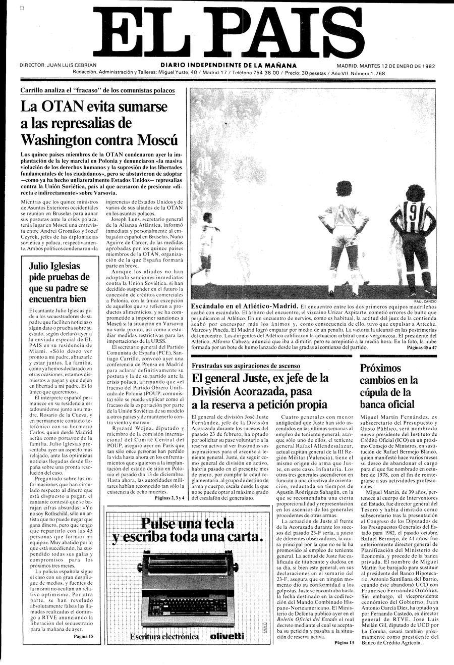12 enero 1982