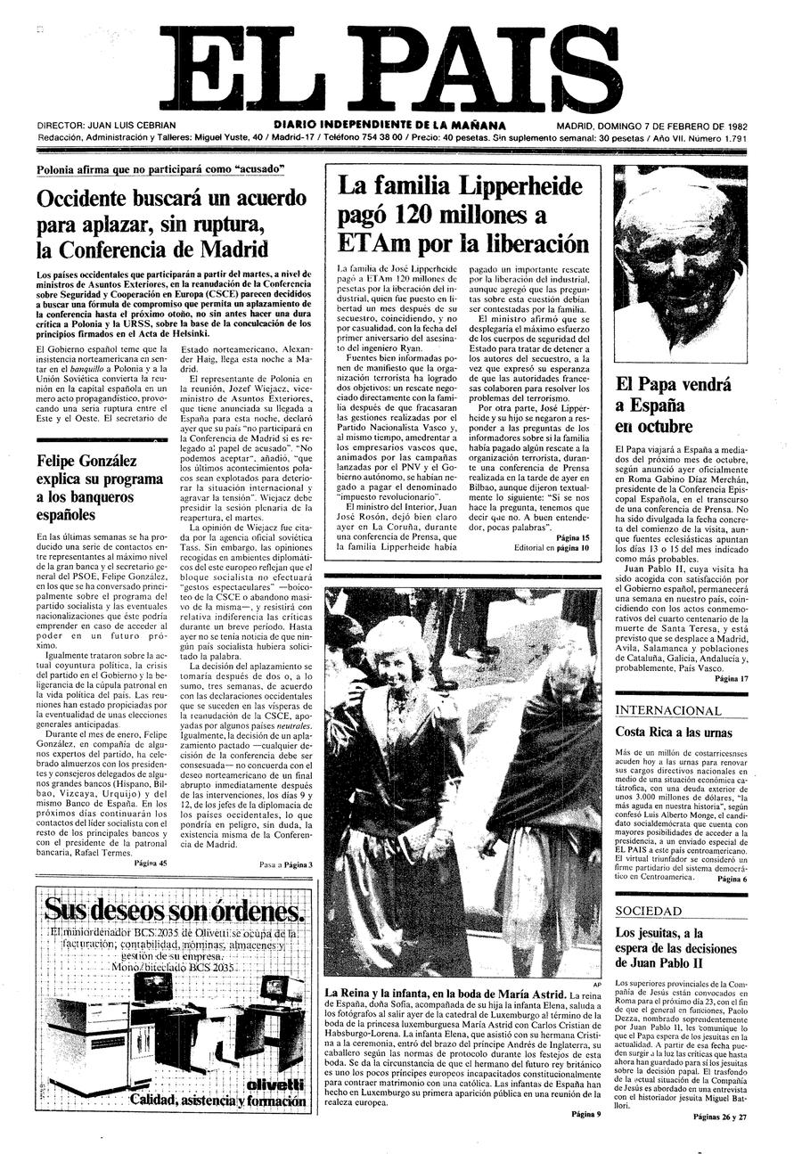 7 febrero 1982