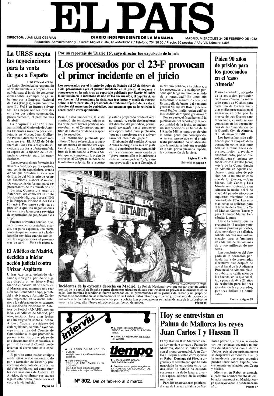 24 de Febrero de 1982