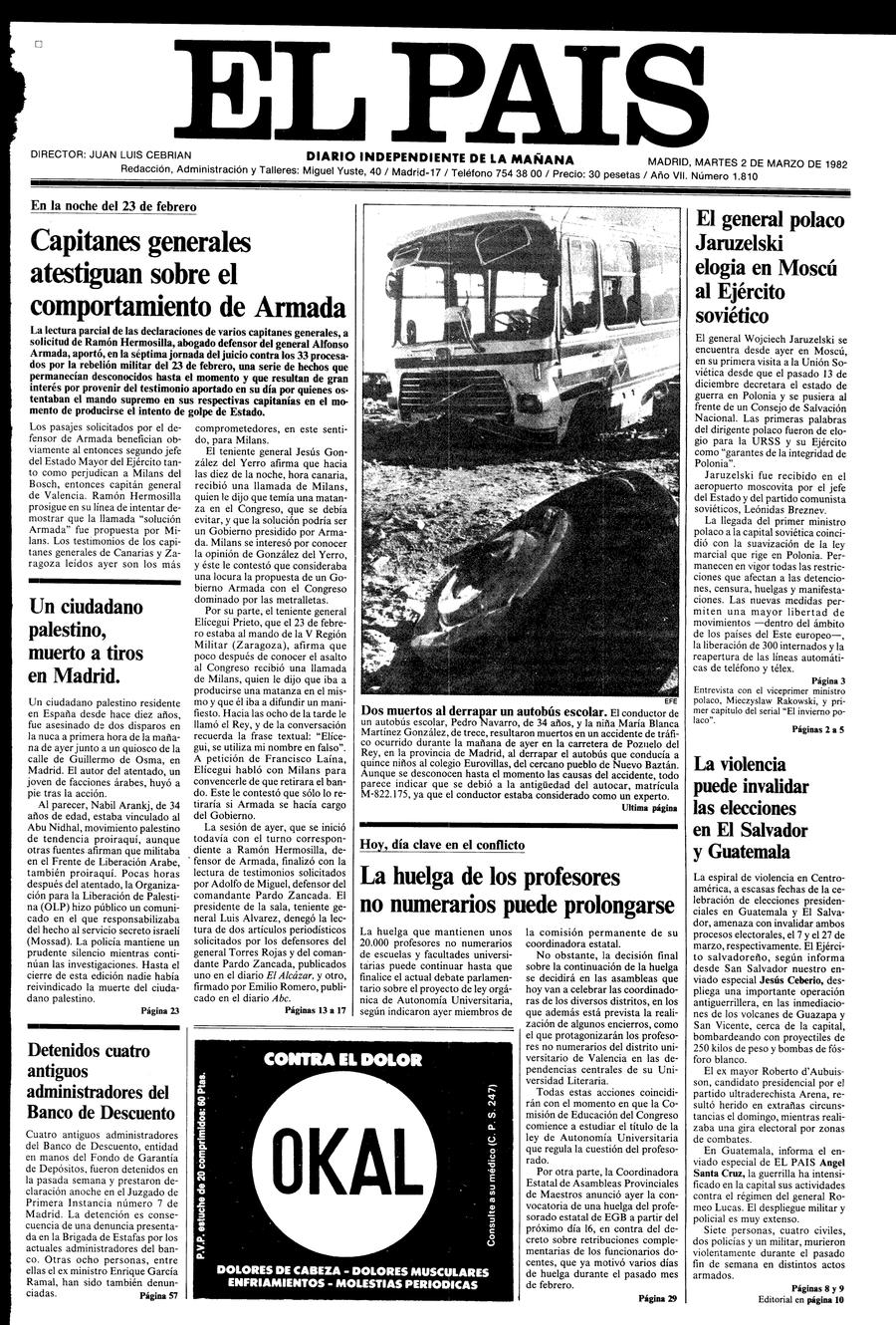 2 de Marzo de 1982