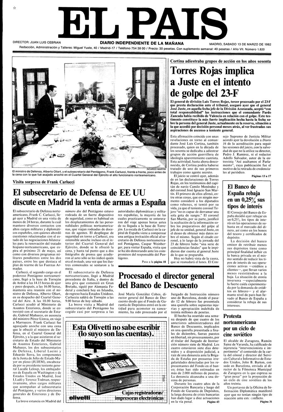 13 de Marzo de 1982