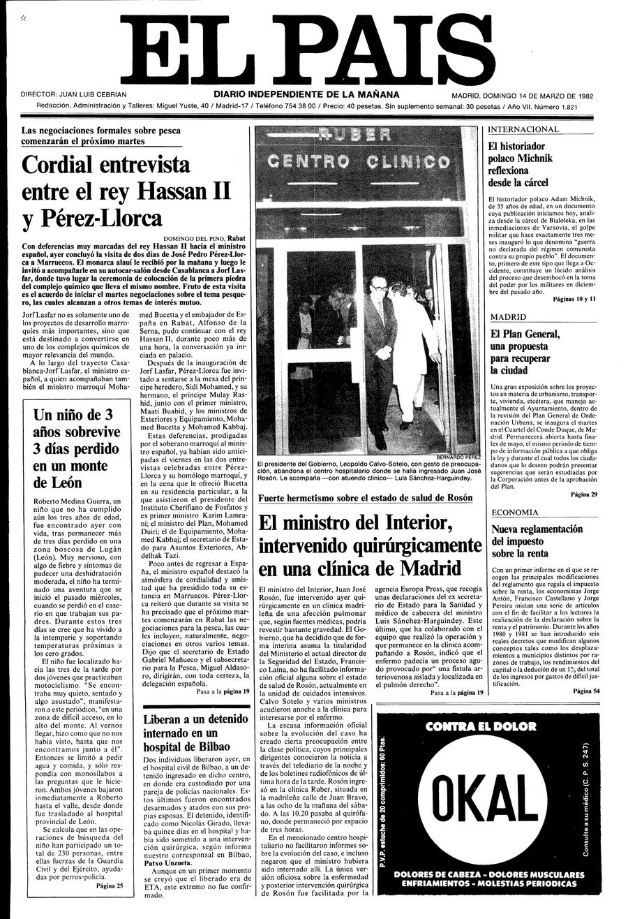 14 de Marzo de 1982