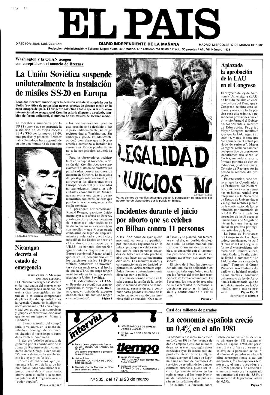 17 de Marzo de 1982