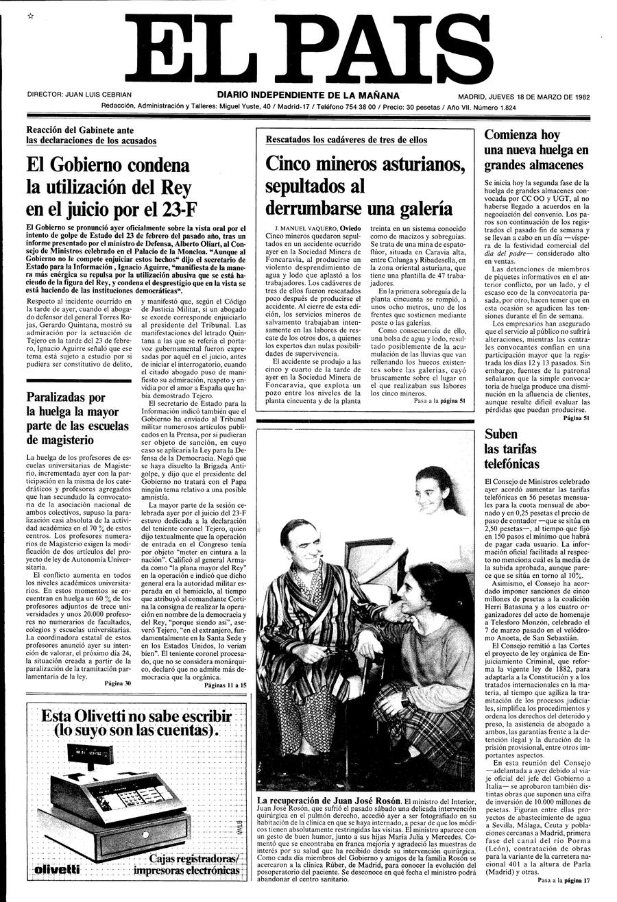 18 de Marzo de 1982