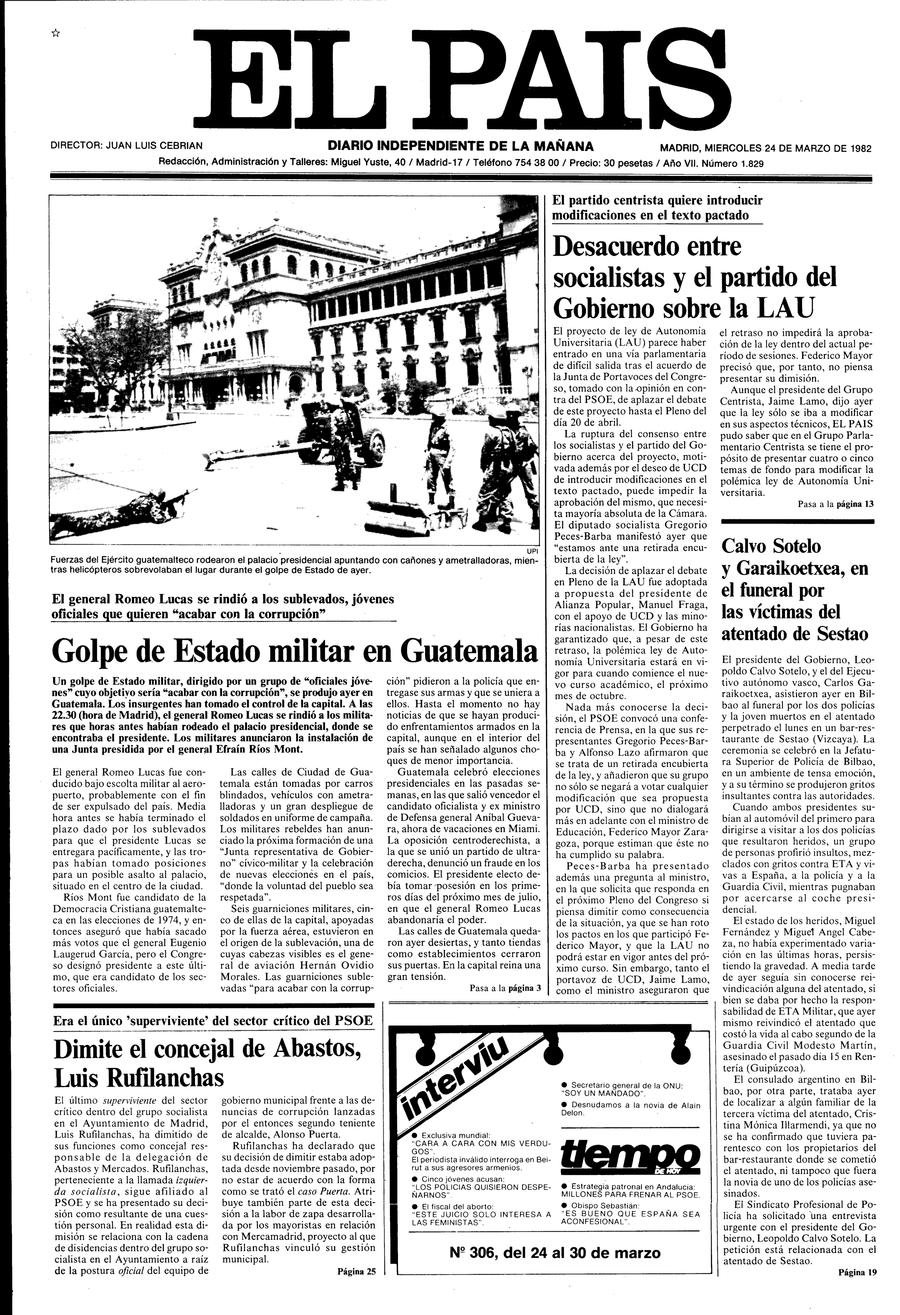 24 de Marzo de 1982