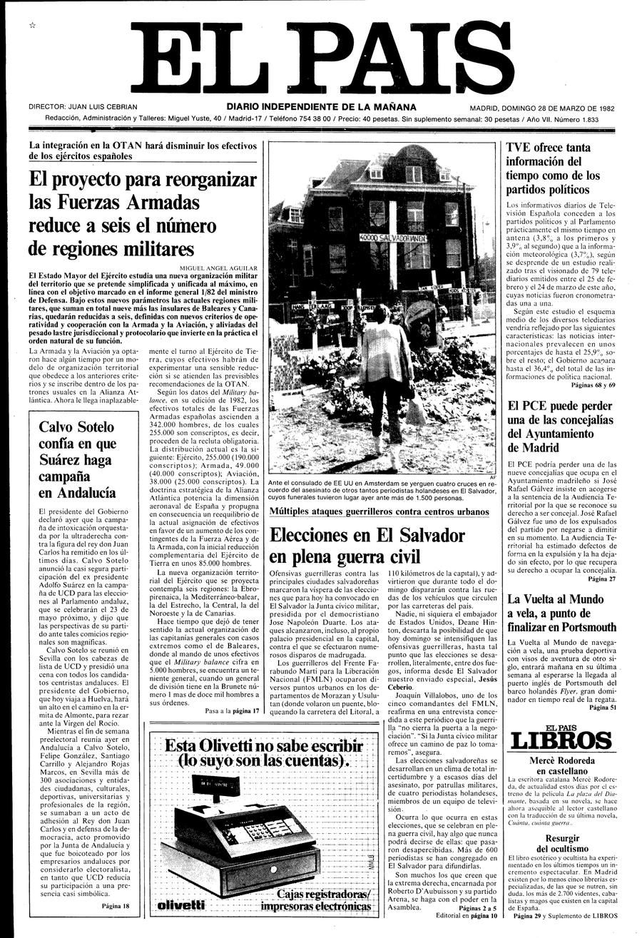 28 de Marzo de 1982