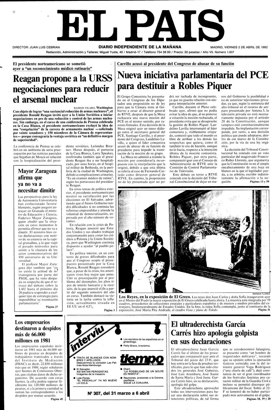 2 de Abril de 1982