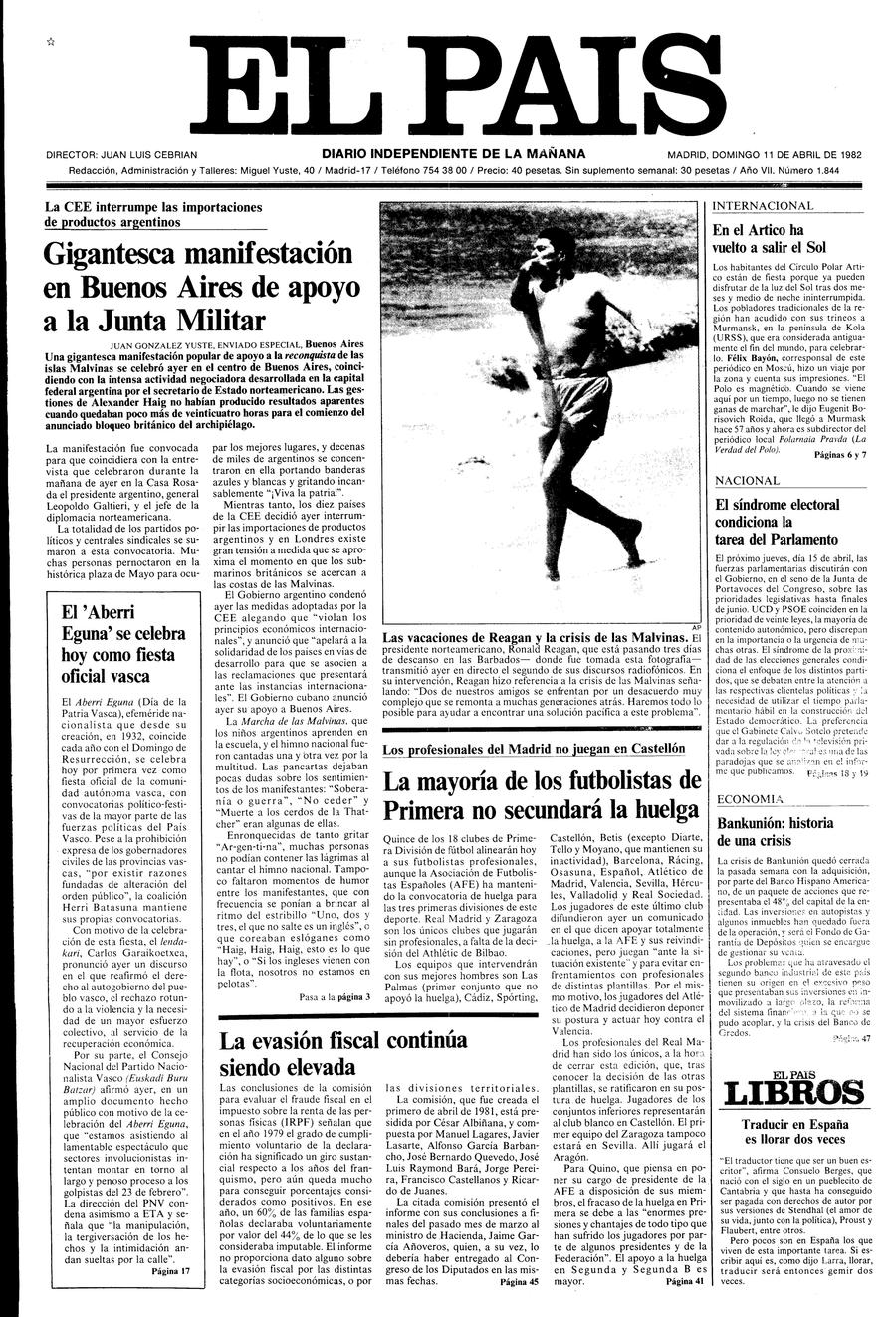 11 de Abril de 1982