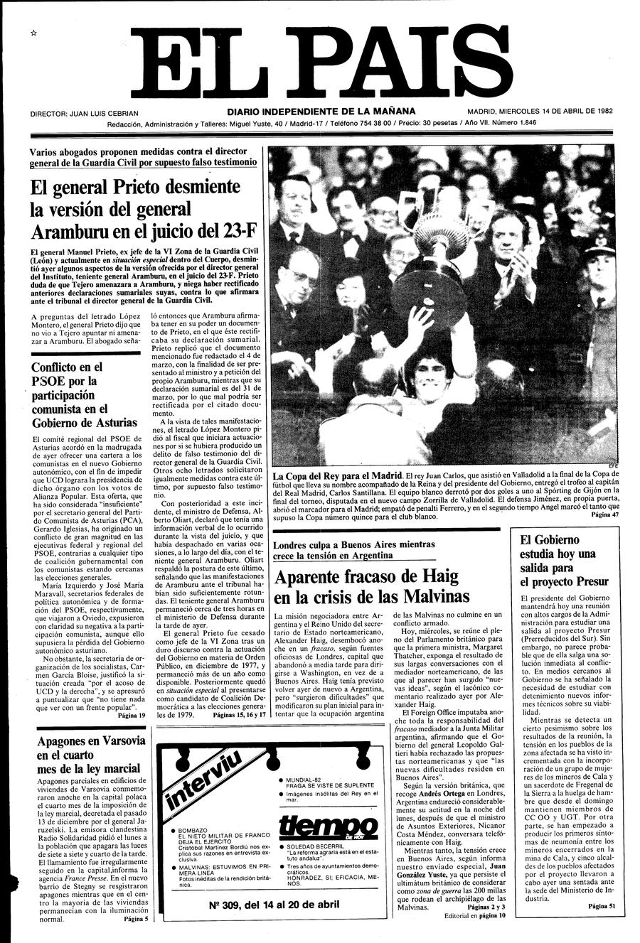 14 de Abril de 1982
