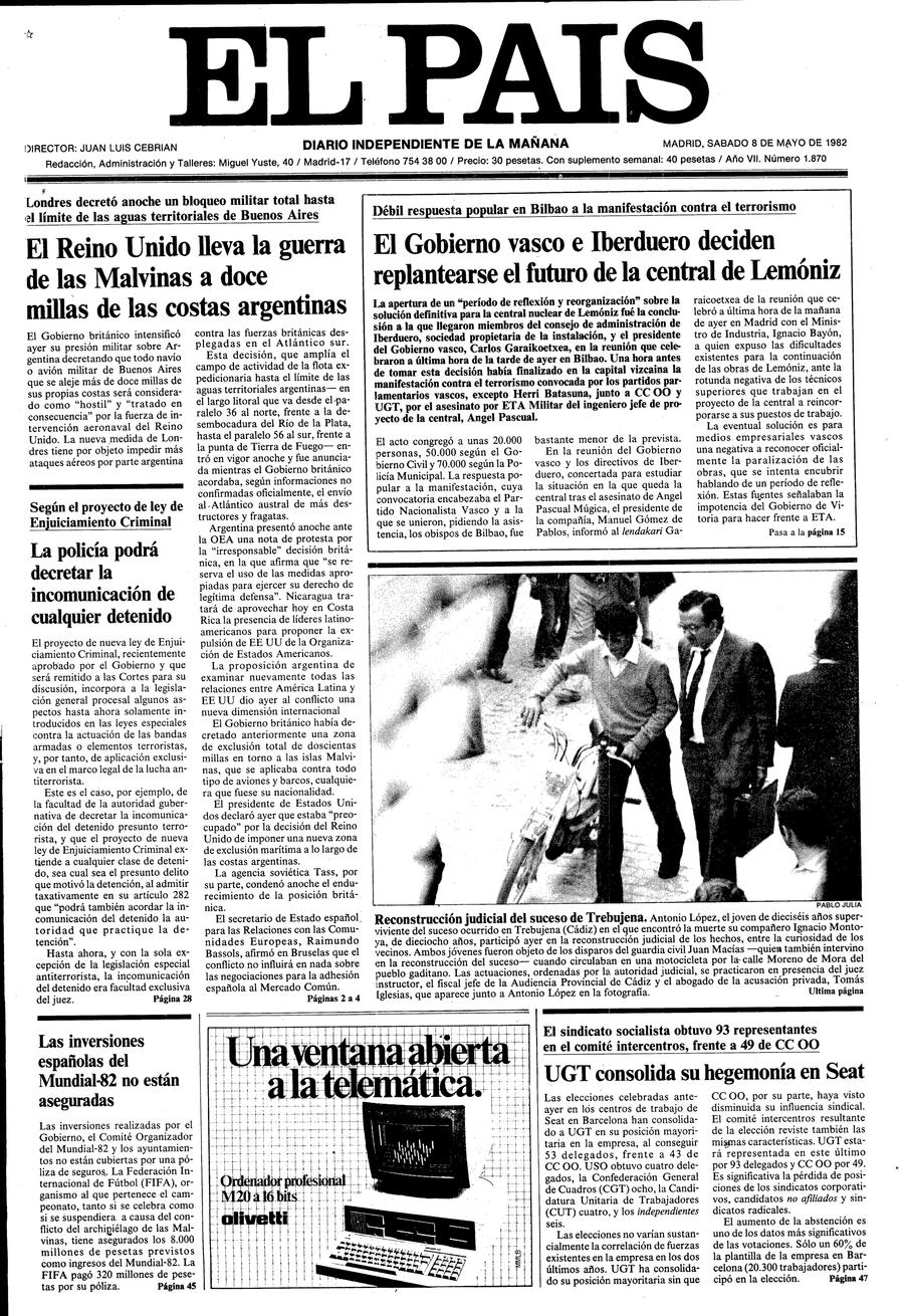 8 de Mayo de 1982