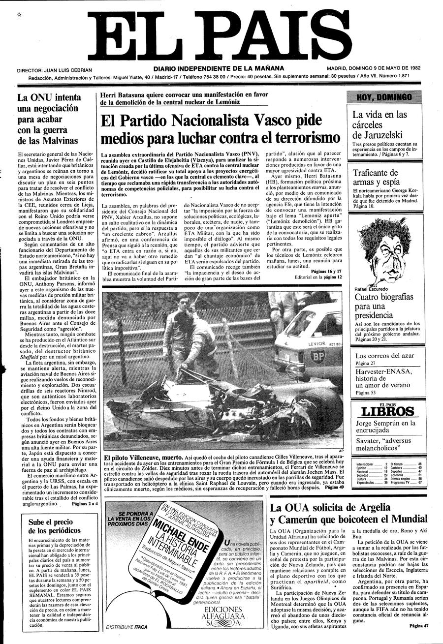 9 de Mayo de 1982