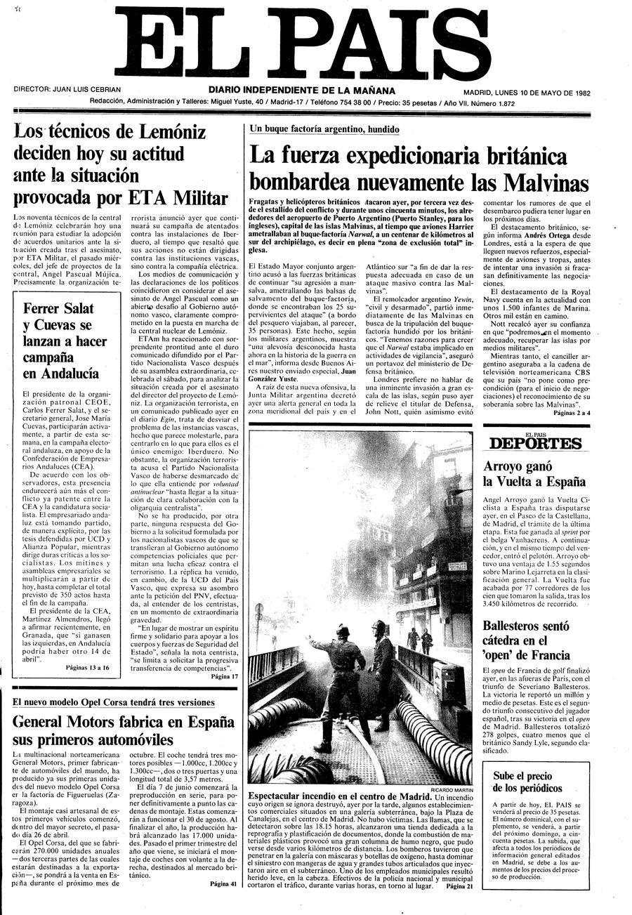 10 de Mayo de 1982