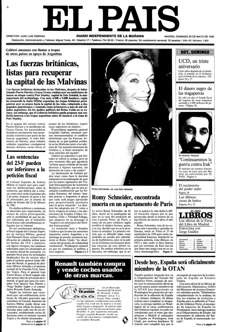 30 de Mayo de 1982