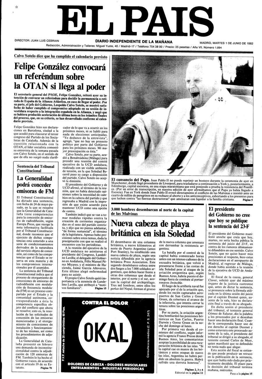 1 de Junio de 1982