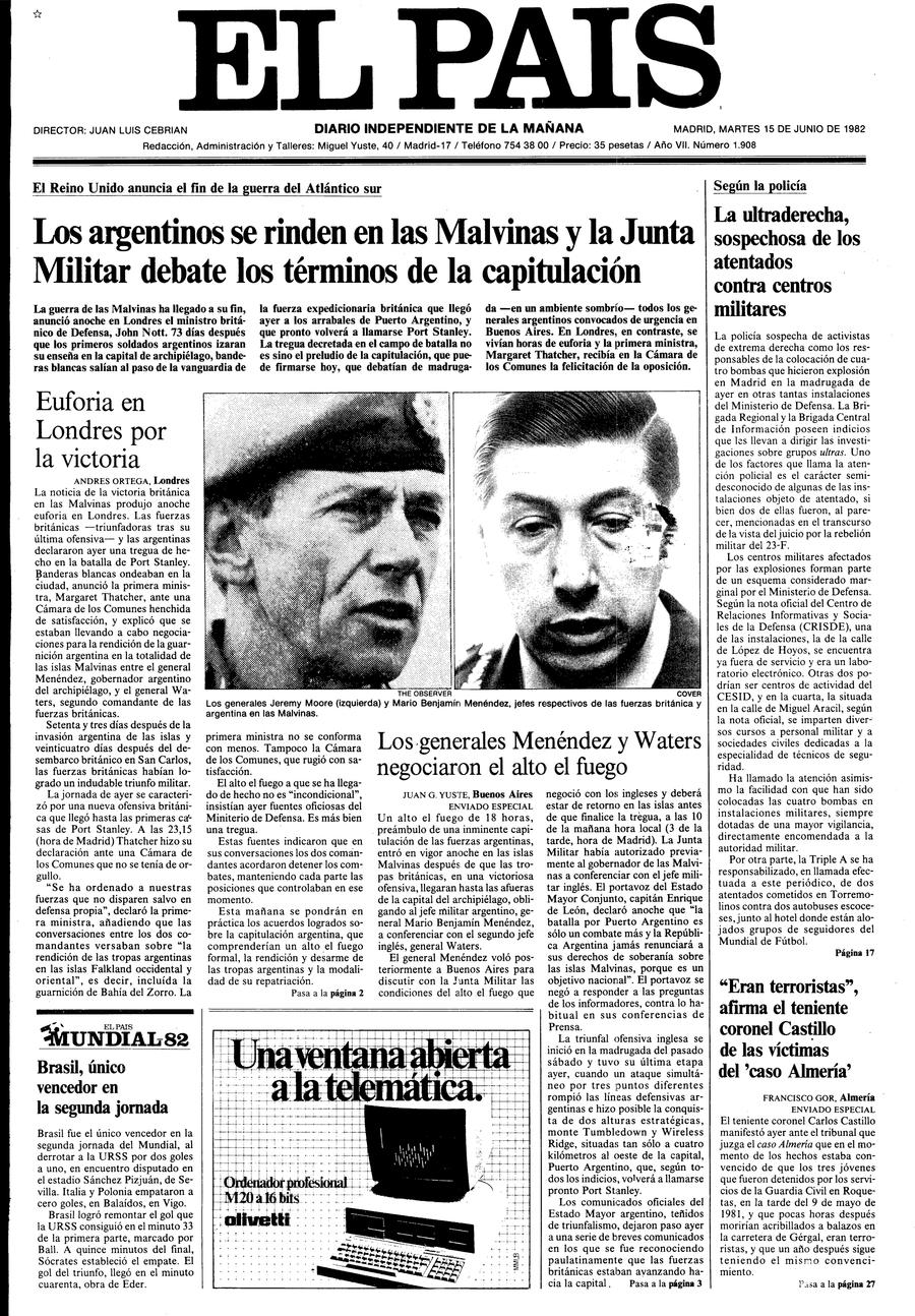 15 de Junio de 1982