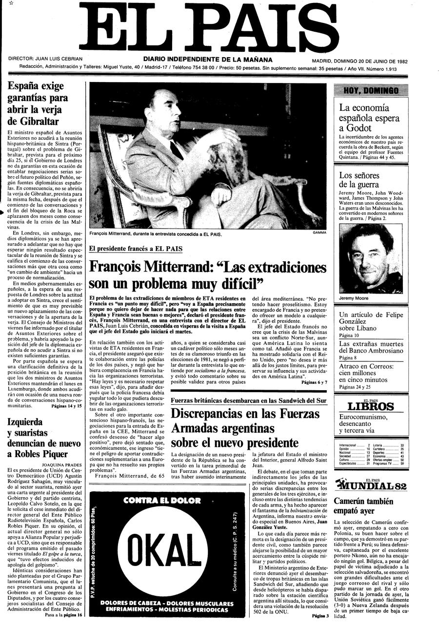 20 de Junio de 1982