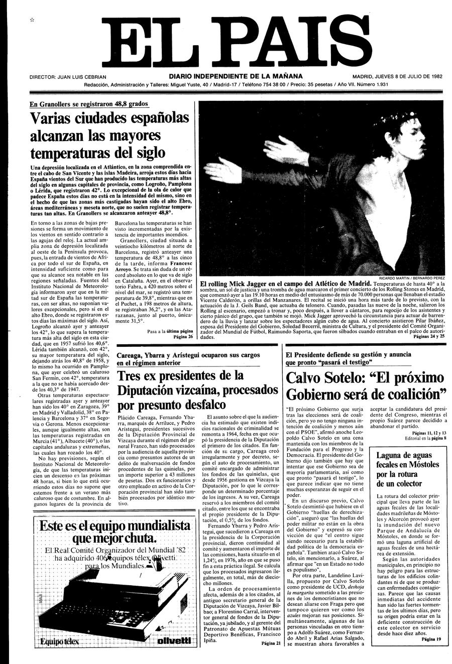 8 de Julio de 1982