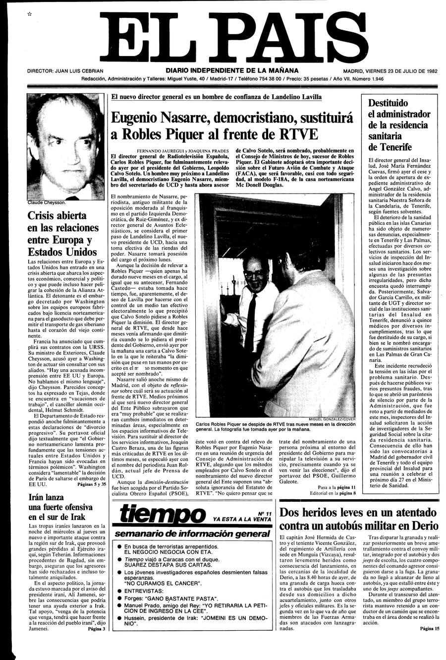 23 de Julio de 1982