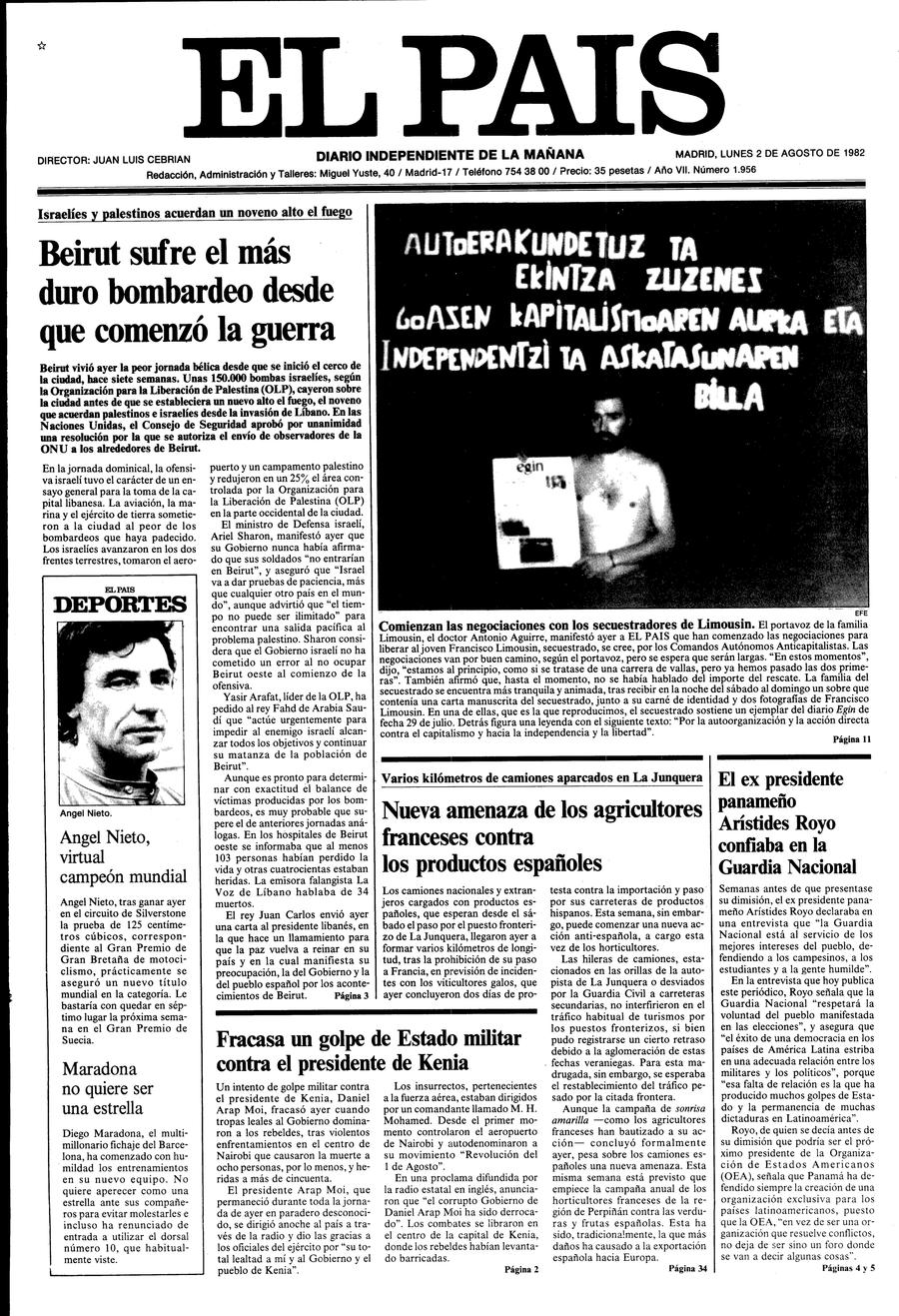 2 de Agosto de 1982