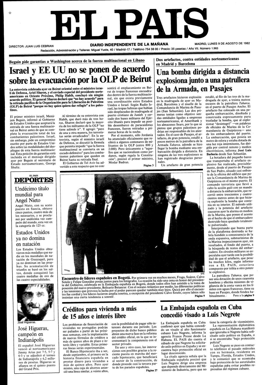9 de Agosto de 1982