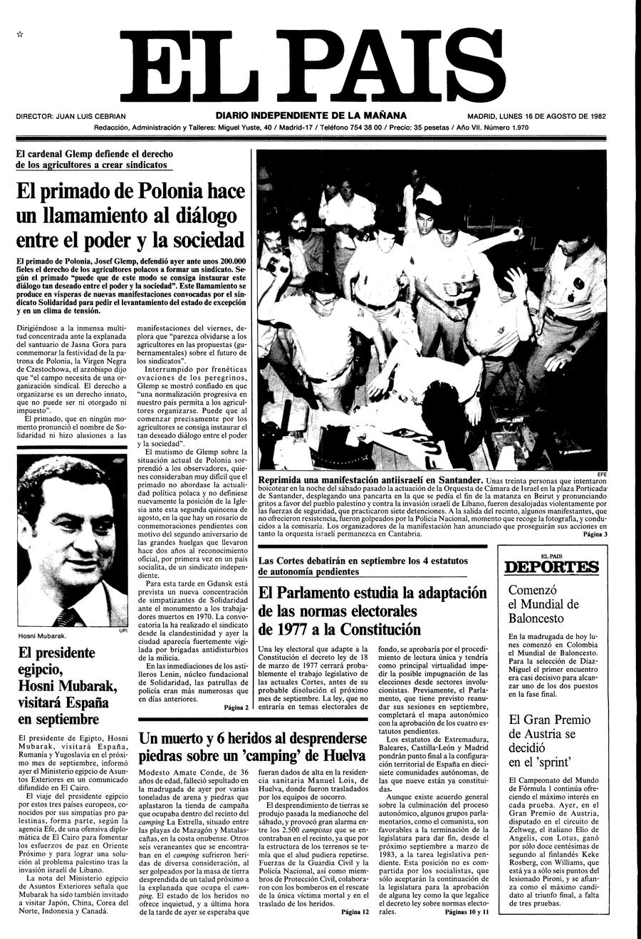 16 de Agosto de 1982