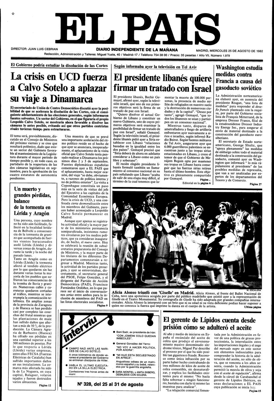 25 de Agosto de 1982