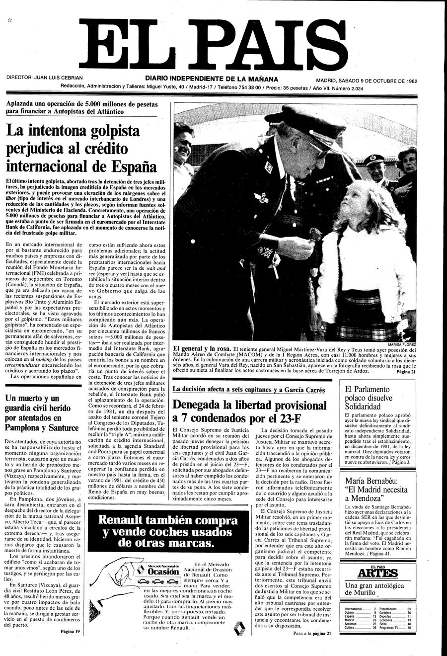 9 de Octubre de 1982