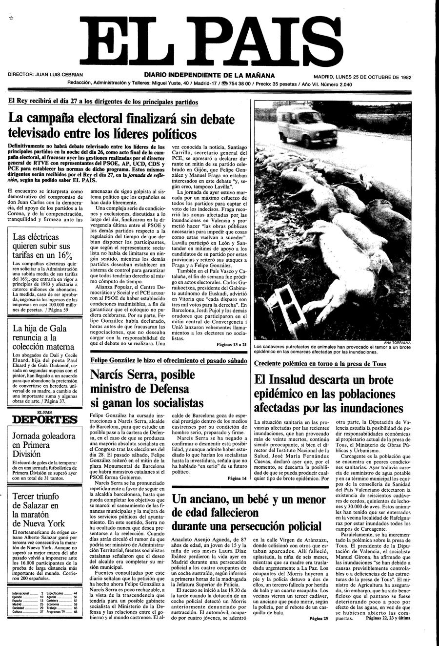 25 de Octubre de 1982