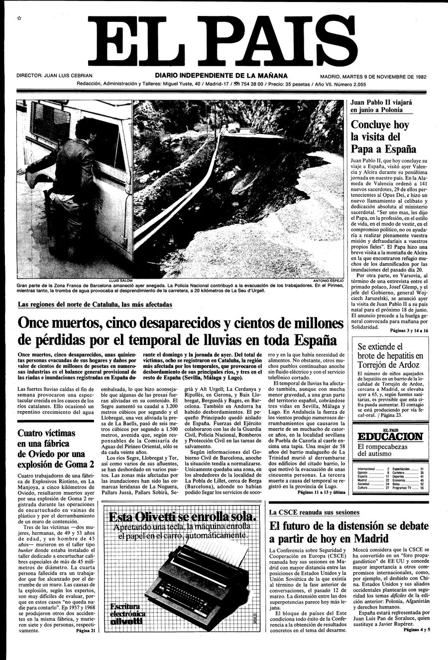 9 de Noviembre de 1982