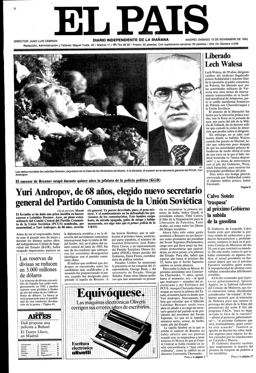 13 de Noviembre de 1982